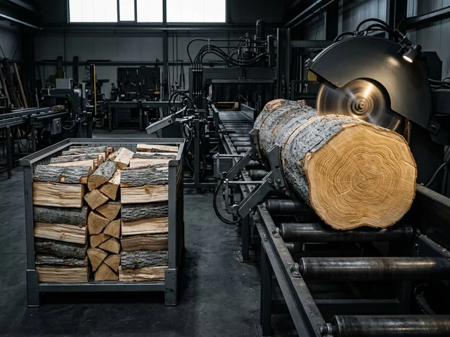 Заготовка и распил ясеневых дров в Рассудове